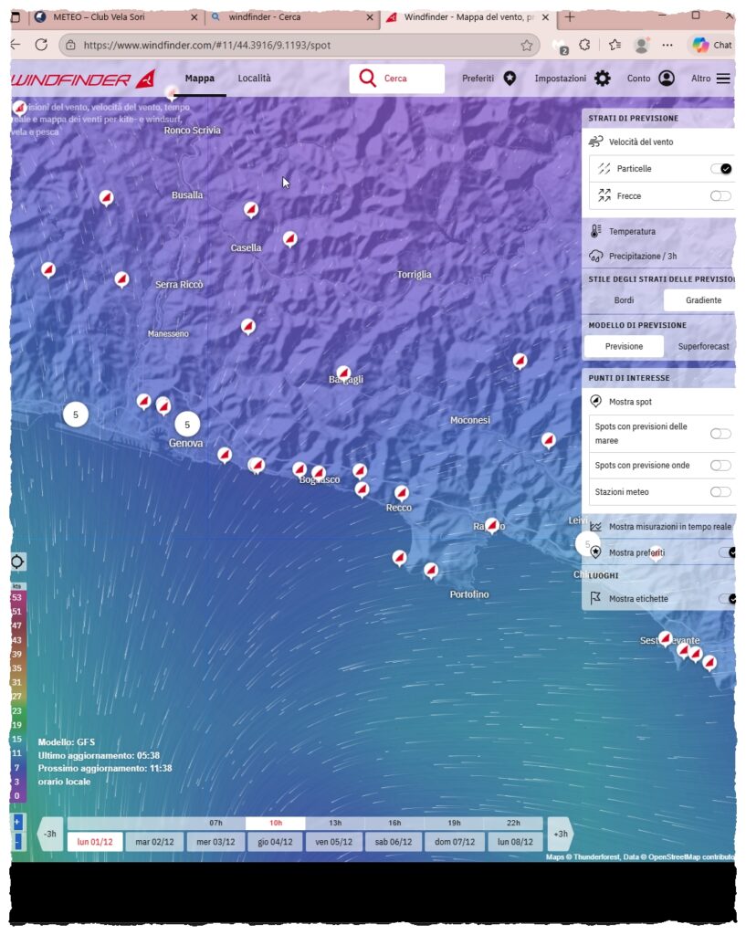 windfinder map