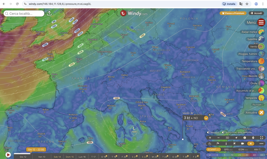 windy map