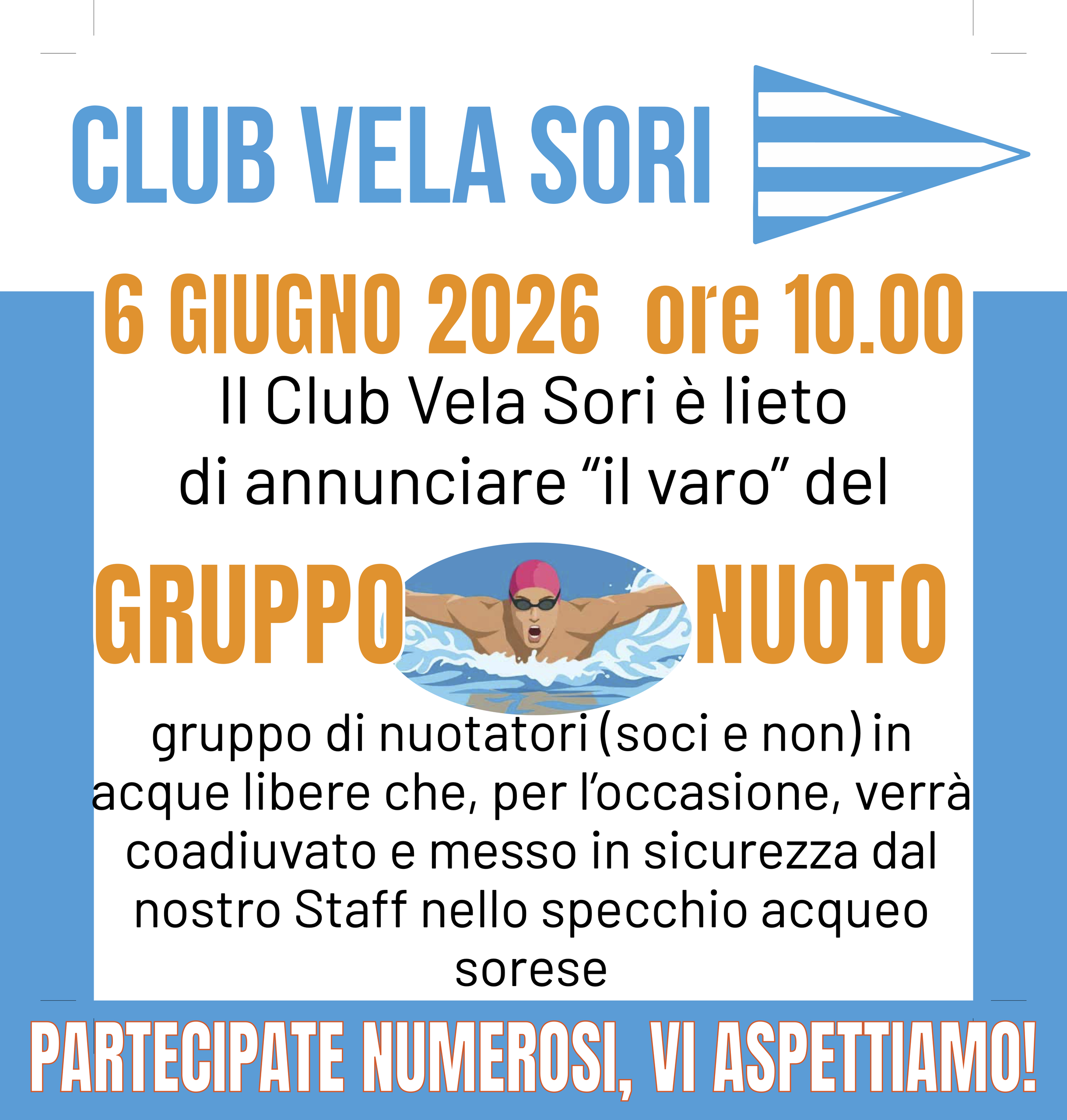 locandina gruppo nuoto